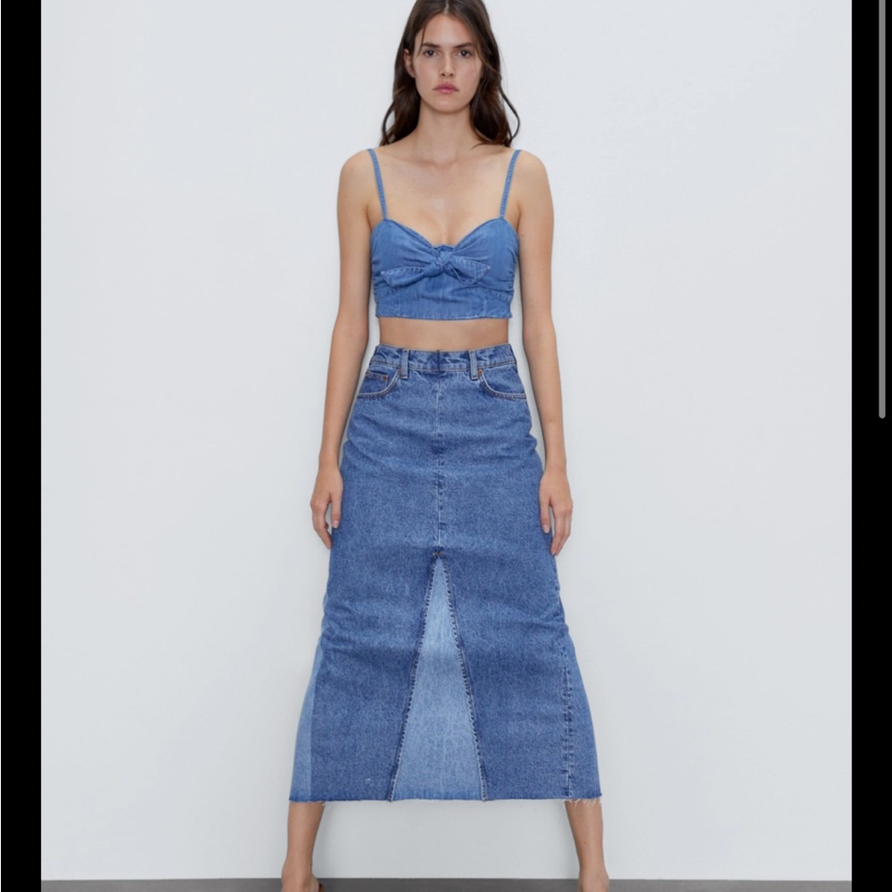 Zara Denim skirt